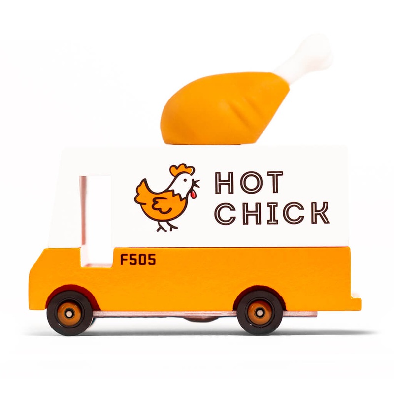 Candylab Fried Chicken Van Toy Car
