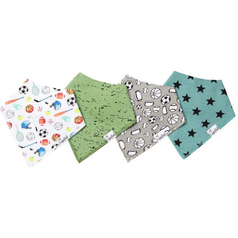 Copper Pearl Baby Bandana Bibs | Varsity