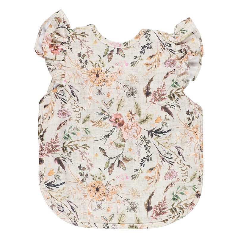 Flutter Bib Apron Delilah Floral