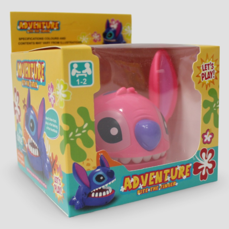 Lilo and Stitch Finger Biting Toy – Pink