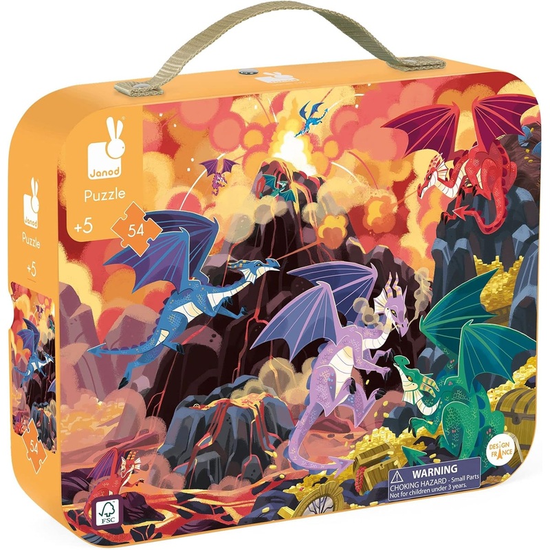 Janod Puzzle Dragons 54 pieces