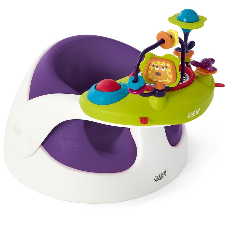 Mamas & Papas Baby Snug & Activity Tray – Plum