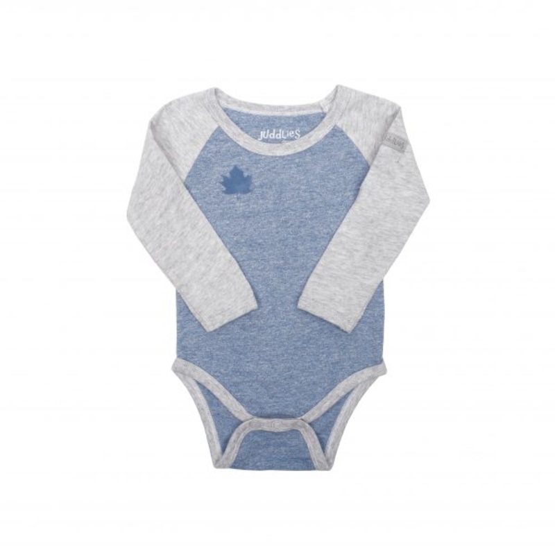 Organic Raglan Long Sleeve Onesie