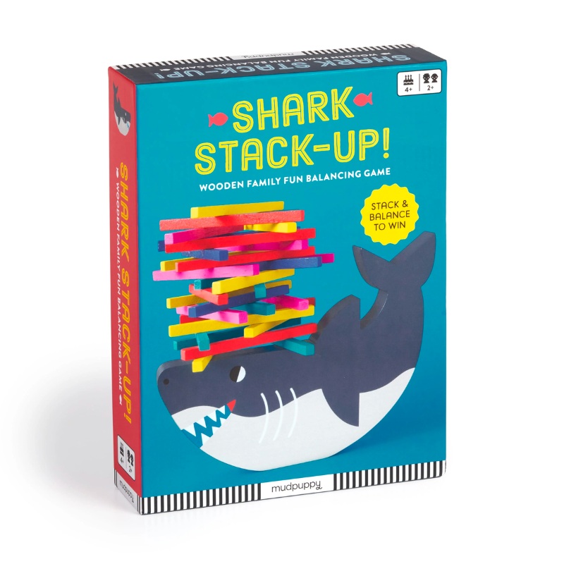 Shark Stack-up! Wooden Balancing Game
