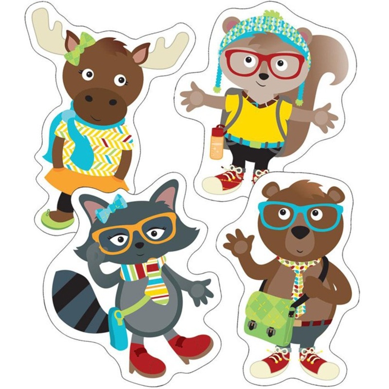 Hipster Pals Cut-Outs