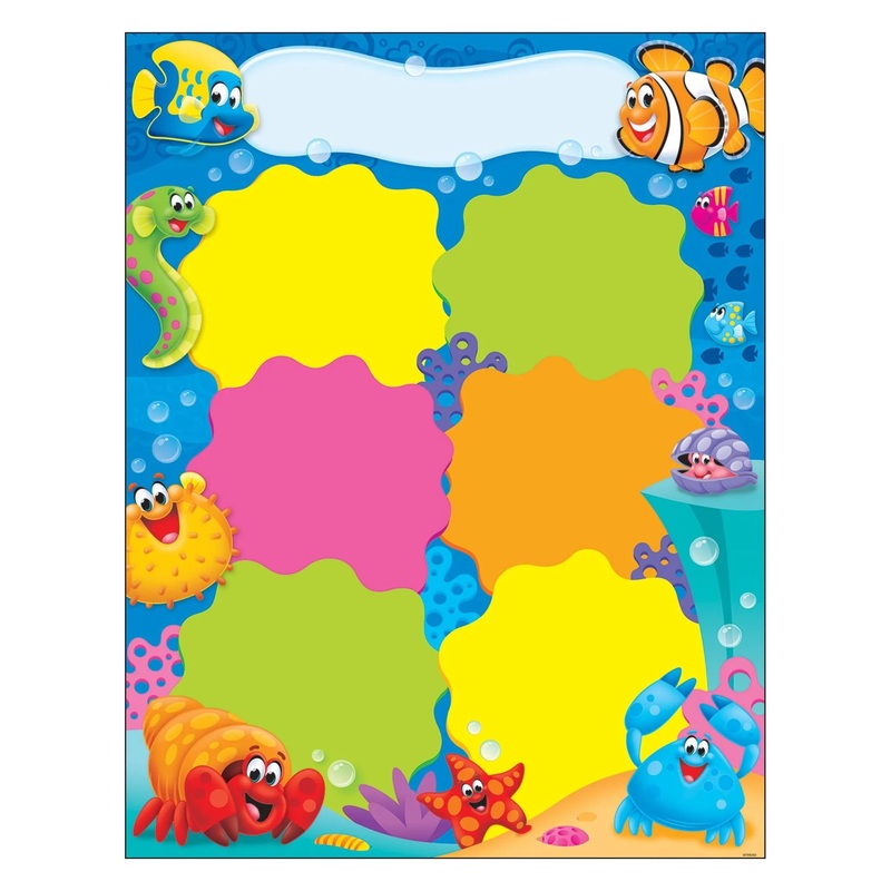 Job Chart Sea Buddies Learning Chart
