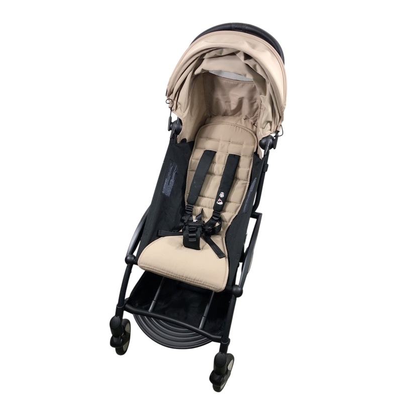 Stokke YOYO3 Complete Stroller, 2024, Black, Bonpoint Beige