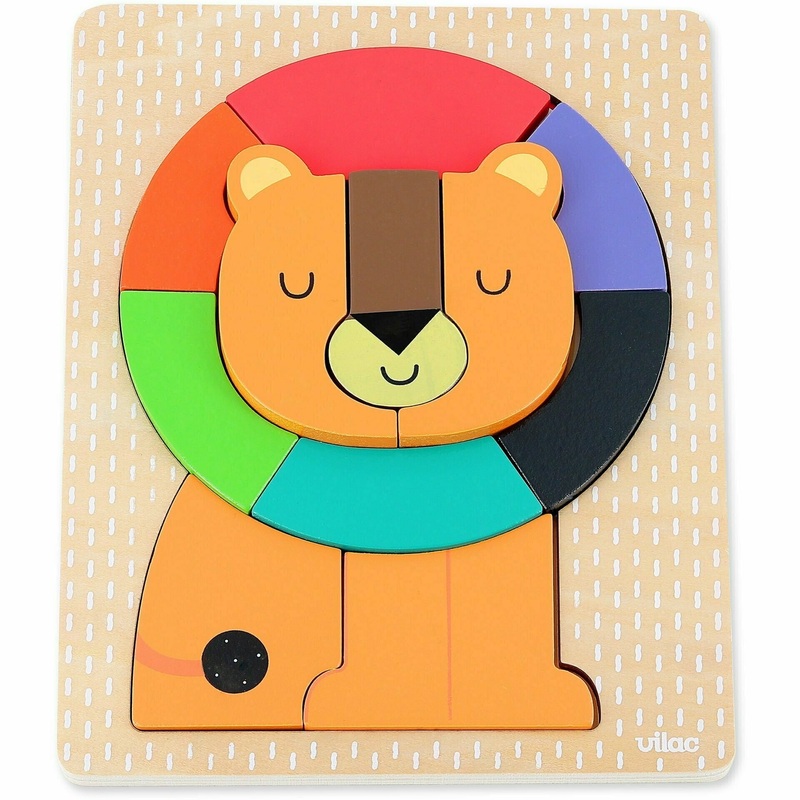Vilac – Rainbow Lion Puzzle