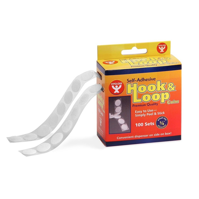 Hook & Loop Fastener Coins (“-100 count)
