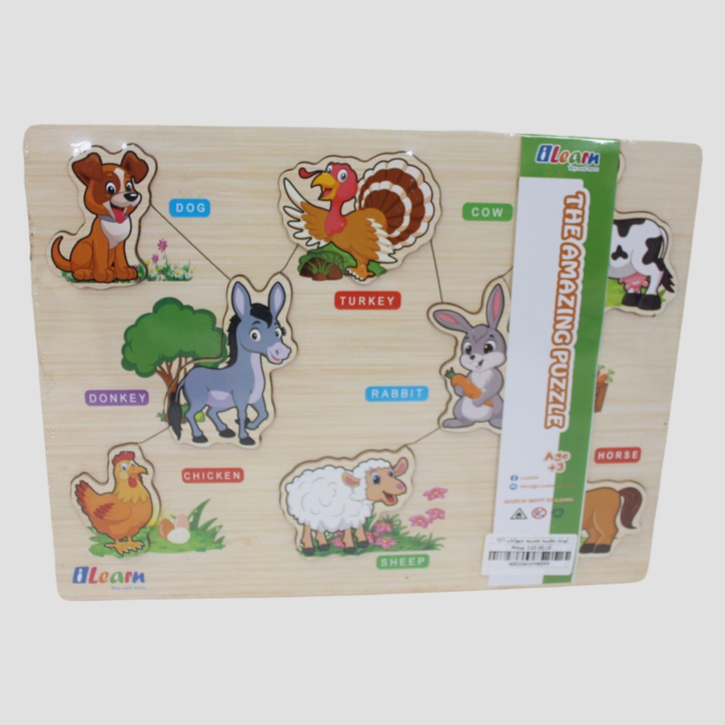 Kids Puzzle  Set of 8 Educational Puzzles