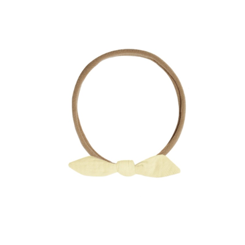 Quincy Mae Little Knot Headband – Yellow