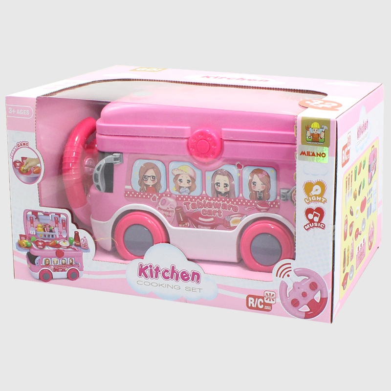Radio Controlled kitchen Cooking set Playset – 32 Pieces