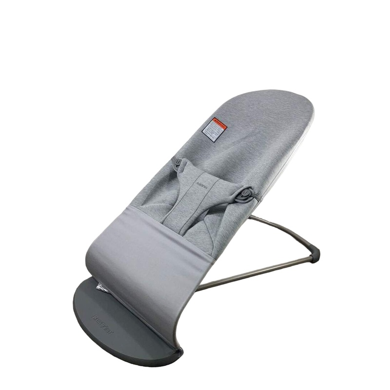 BabyBjorn Bouncer Bliss, Light Gray 3D Jersey, Dark Gray Frame