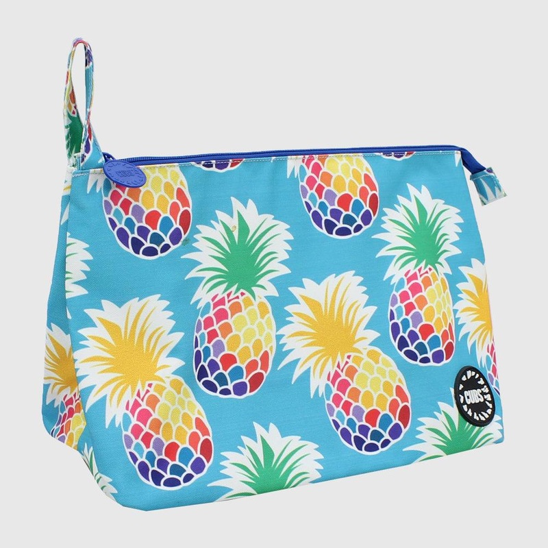 Cubs Turquoise Pineapple Large Pouch