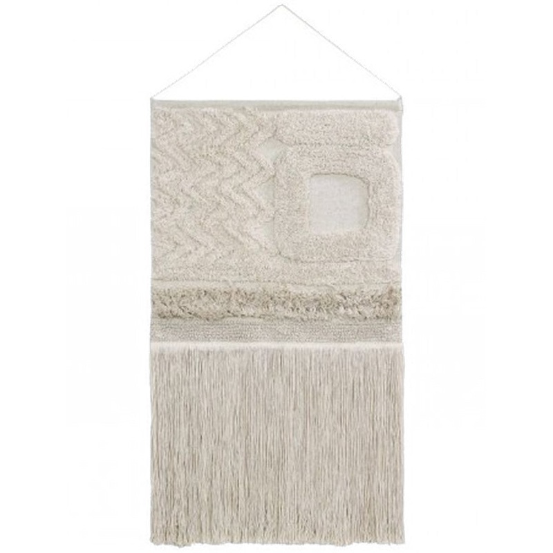 Lorena Canals Earth Dune White Wall Hanging