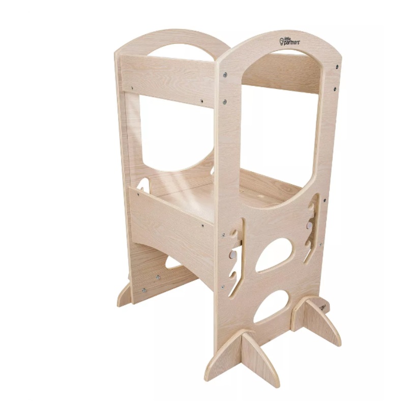 Little Partners Chef Series Learning Tower, Premium Ivory