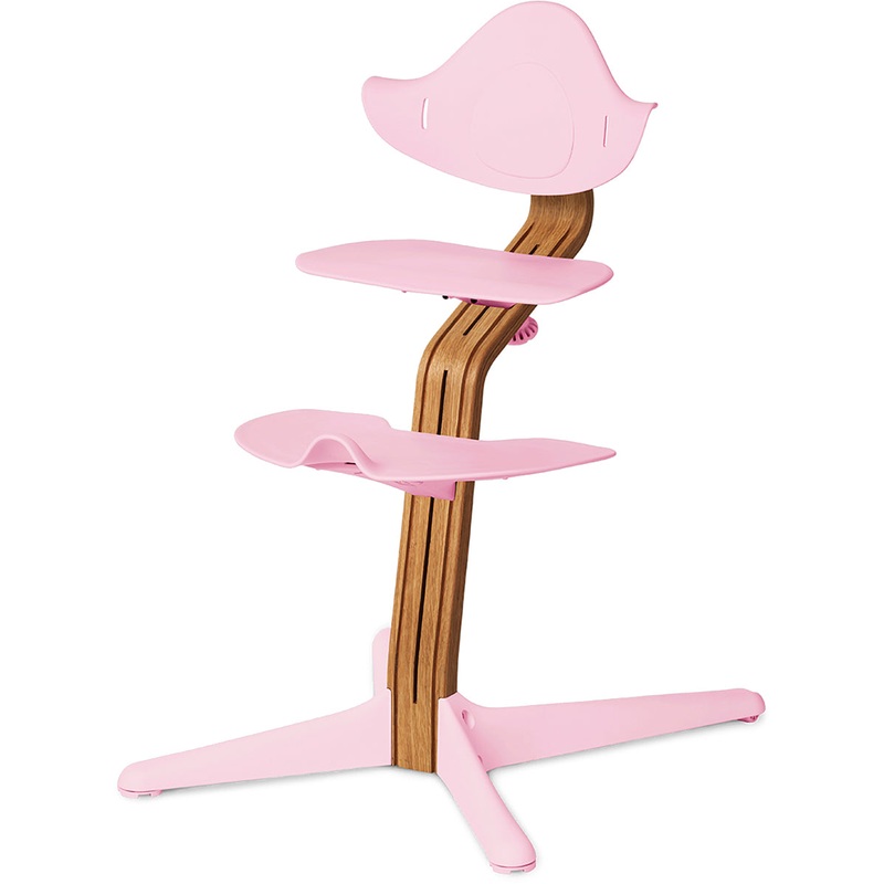 Nomi Chair – Pink/Natural Oak