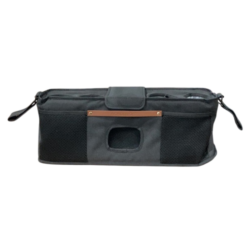 Wonderfold Parent Console, 2 Seater (2 Cup Holders), Volcanic Black