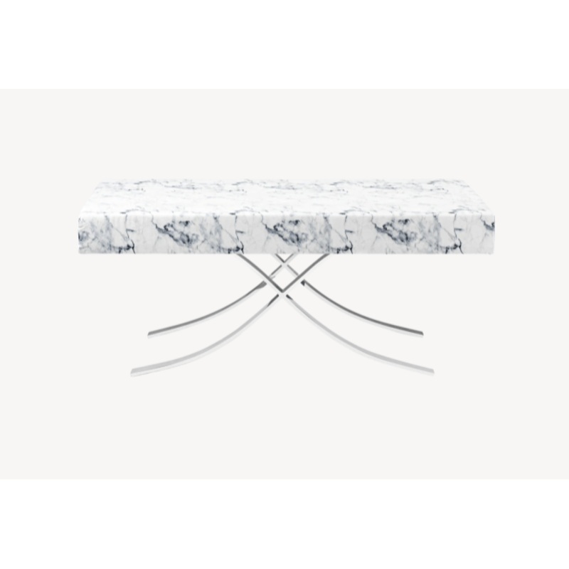 Aristot Rectangle Ottoman – Carrara