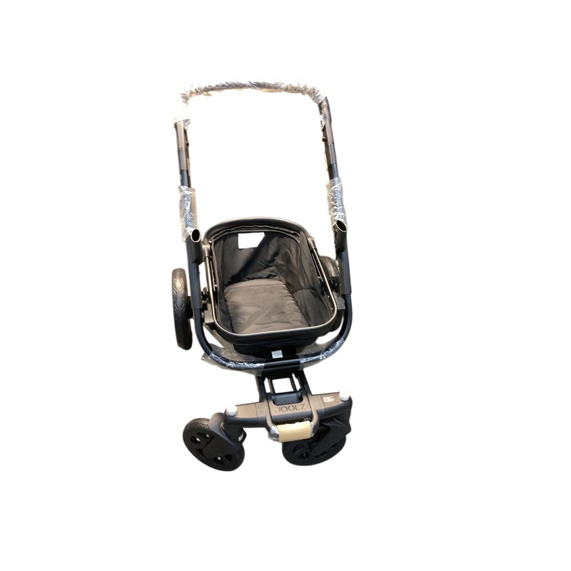 Joolz Geo2 Stroller Frame, 2016, Black, With Underseat Basket