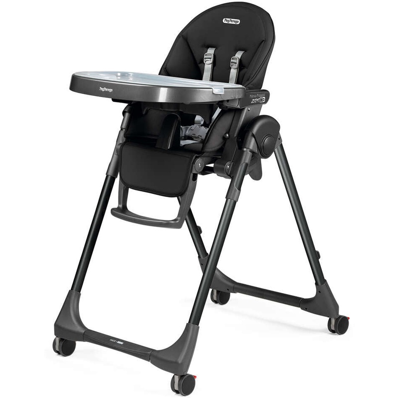 Peg Perego OPEN BOX Prima Pappa Zero 3 High Chair – True Black