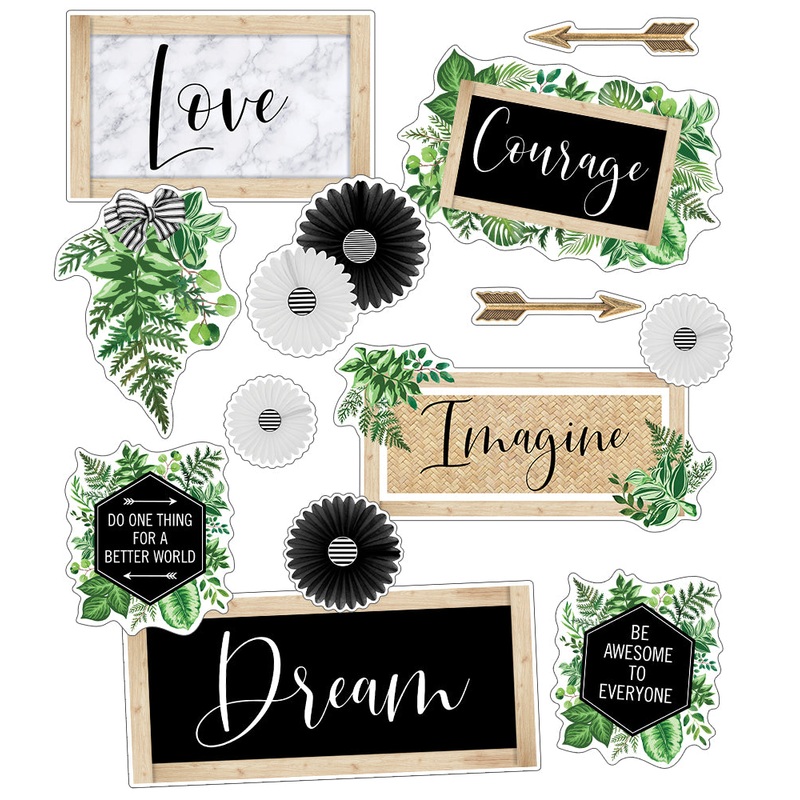 Simply Boho Inspirational Signs Mini Bulletin Board Set(C)