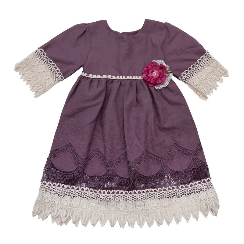 Violet Field Dress