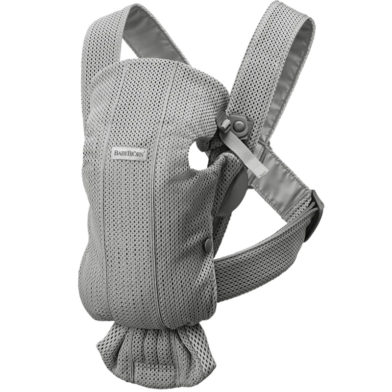 BabyBjorn Baby Carrier Mini, Gray 3D Mesh