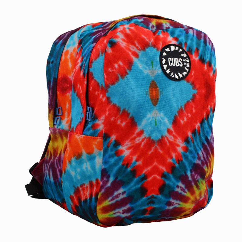 Cubs Tie Dye Backpack Big & Basic  Colorful