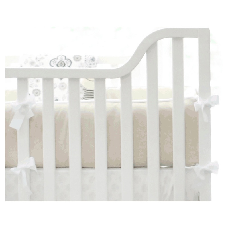 New Arrivals Penelope in Wheat Crib Bumper