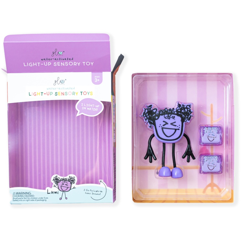 Glo Pals Lumi Character with 2 Light-Up Cubes