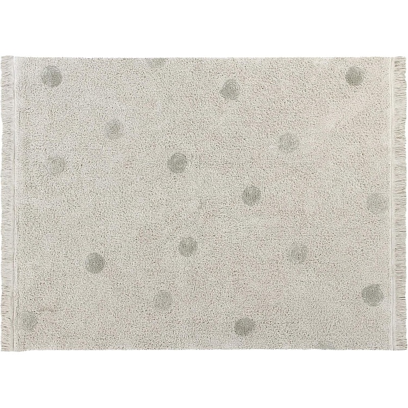 Lorena Canals Hippy Washable Rug, Olive Dots