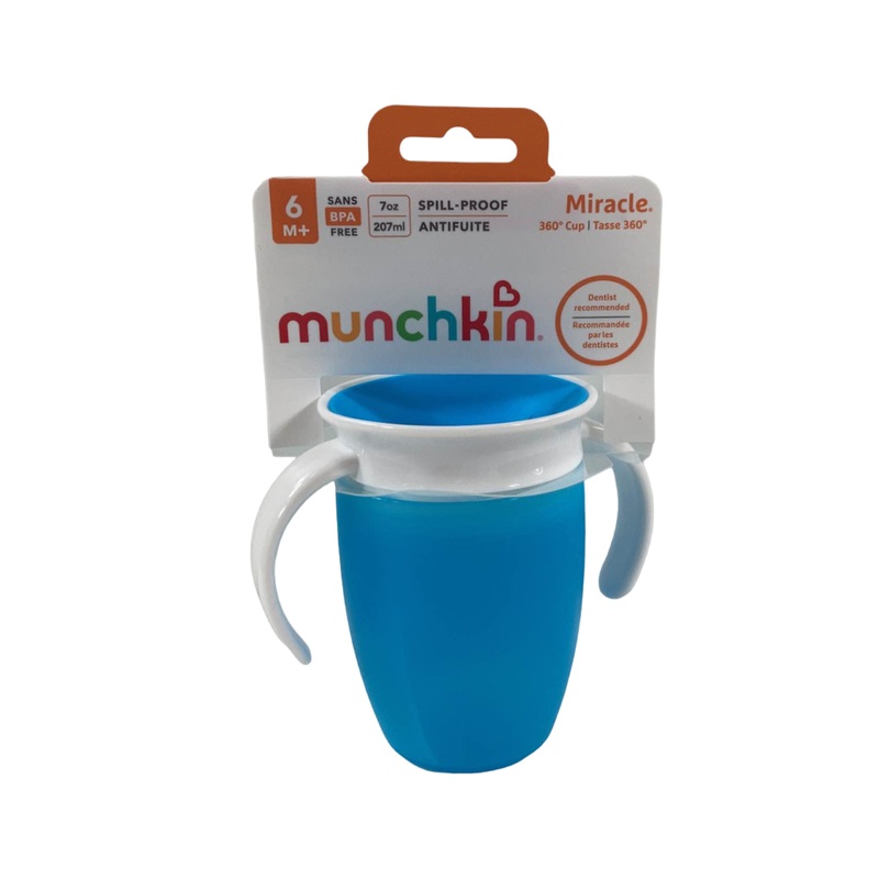 Munchkin Miracle 360 Trainer Cup, Blue, 1 Pack