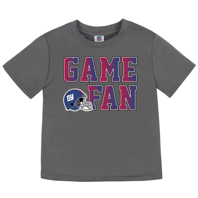 New York Giants Boys Short Sleeve Tee Shirt