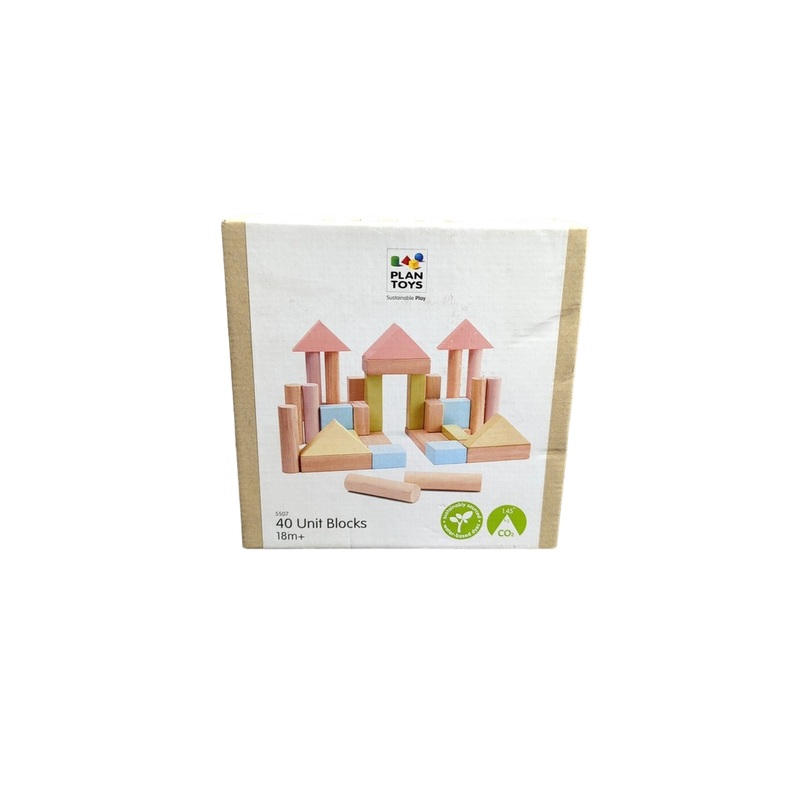 Plan Toys 40 Unit Blocks