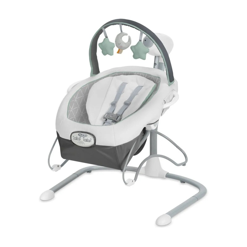 Soothe ‘n Sway LX Swing with Portable Bouncer – Derby (See Description)