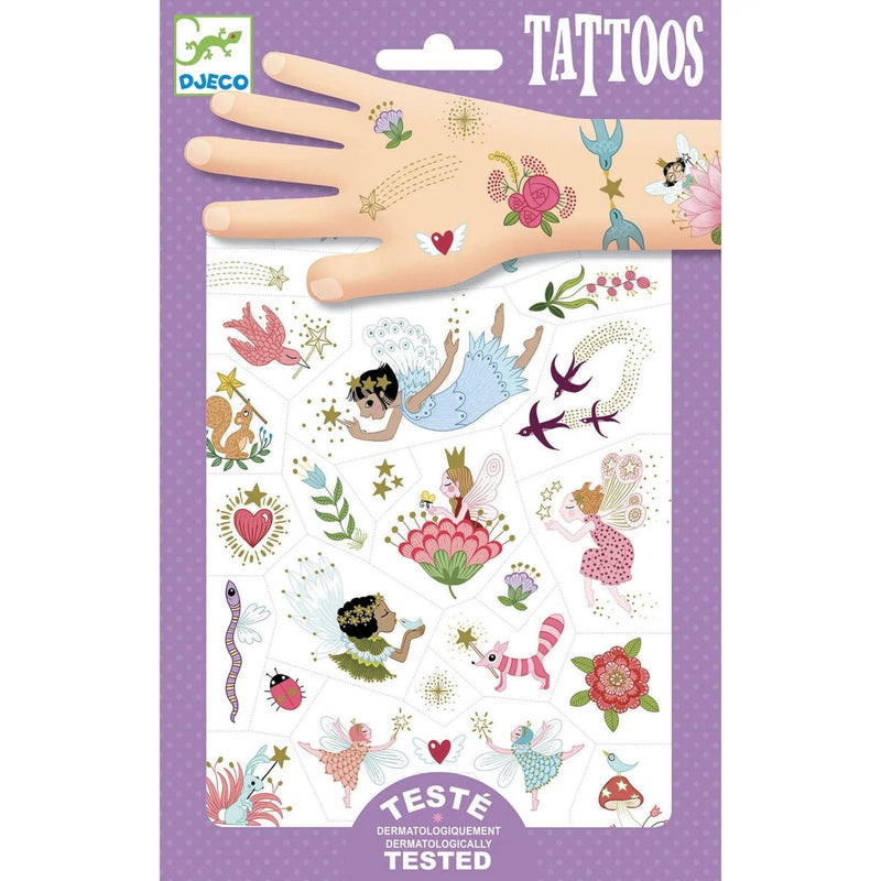 DJECO Tattoos Fairy Friends