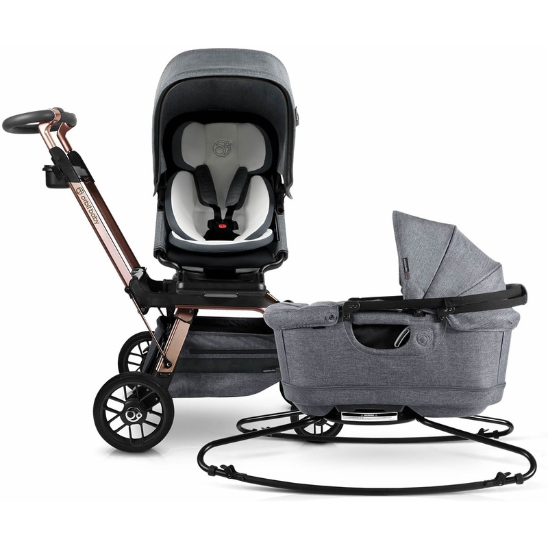 Orbit Baby G5 Stroll & Sleep Travel System – Rose Gold/Melange Grey