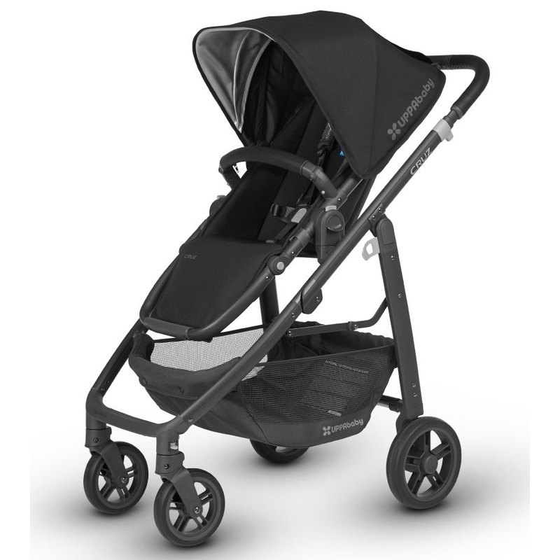 UPPAbaby Open Box 2018 Cruz Stroller – Jake (Black/Carbon/Black Leather)