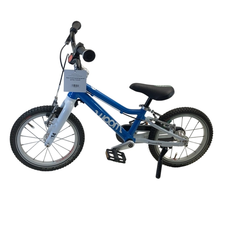 Woom 2 Bike- 14, Sky Blue