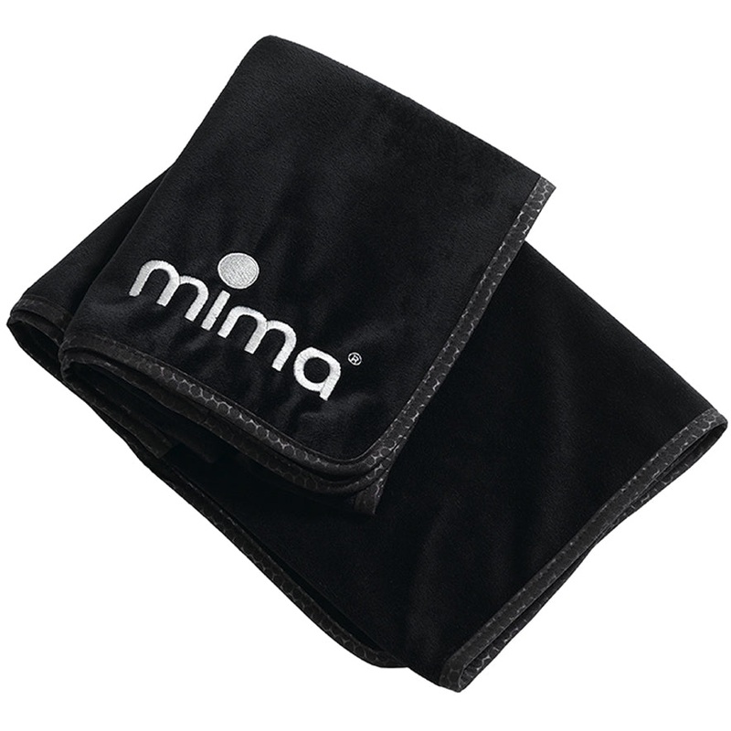 Mima Stroller Blanket – Black