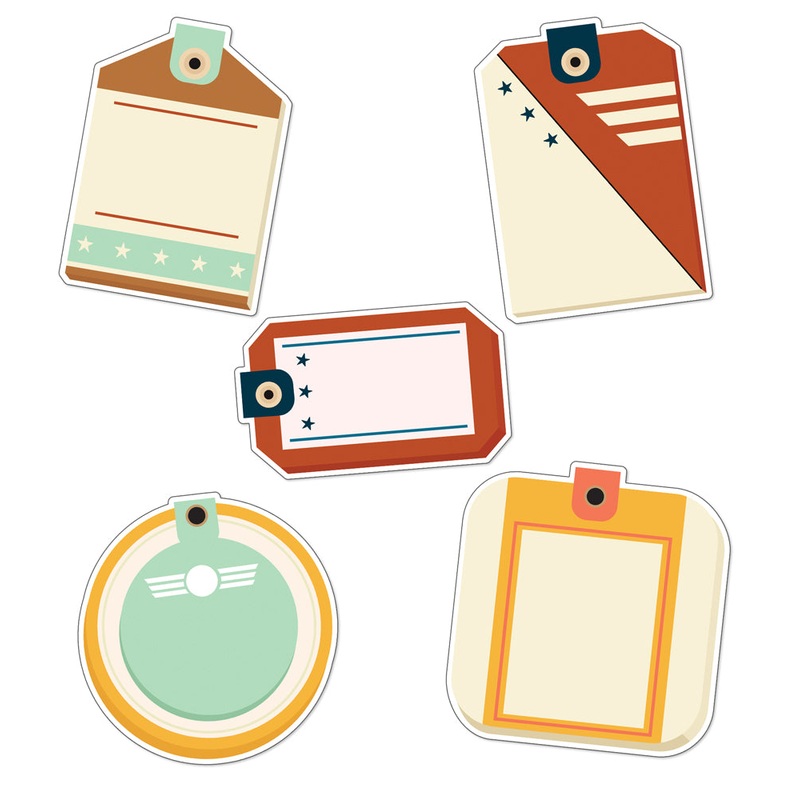 Travel Tags Accents(DISC)