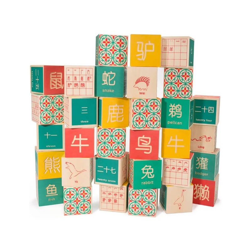 Uncle Goose ABC Blocks Chinese