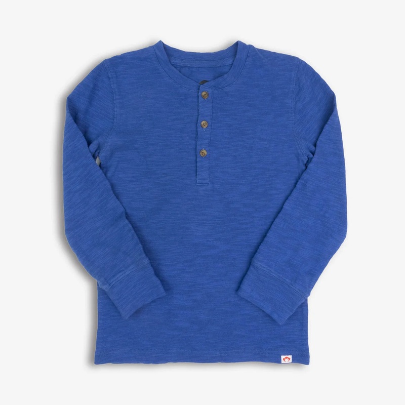 Appaman All Day Henley – Classic Blue