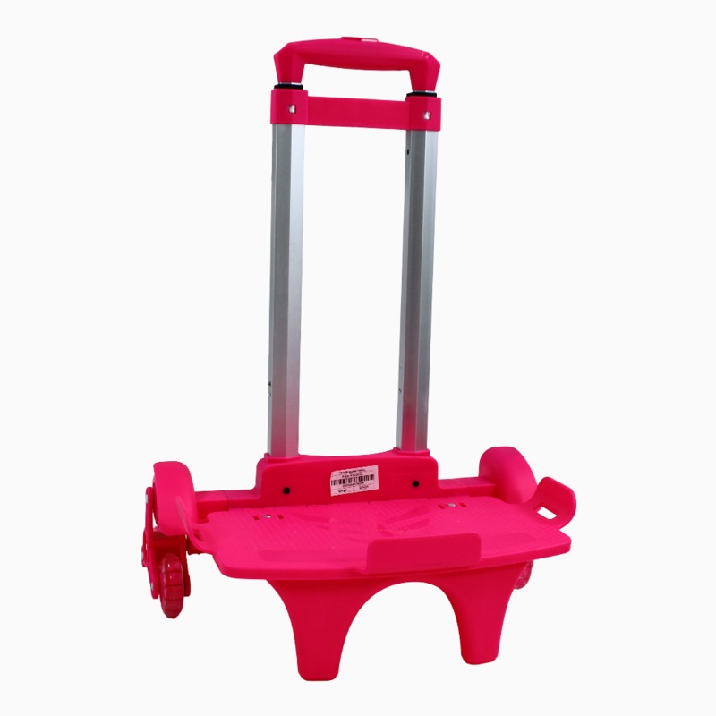 Foldable School Bag Cart   (18.5-20) Inches &Fuchsia