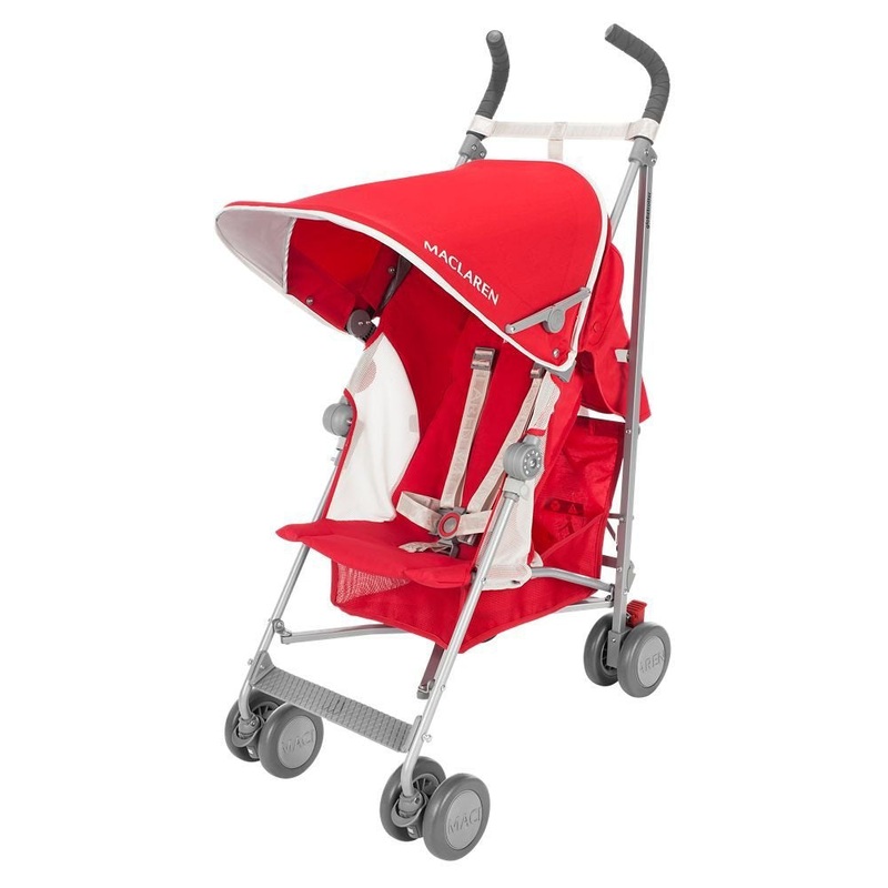 Maclaren 2016/2017 Globetrotter Umbrella Stroller – Cardinal/White