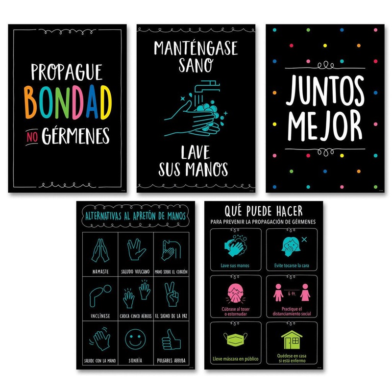 Mantenerse sano 5-Poster Pack (Staying Healthy)