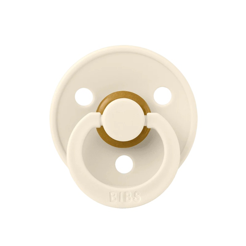 Bibs Colour Round  Pacifier Single