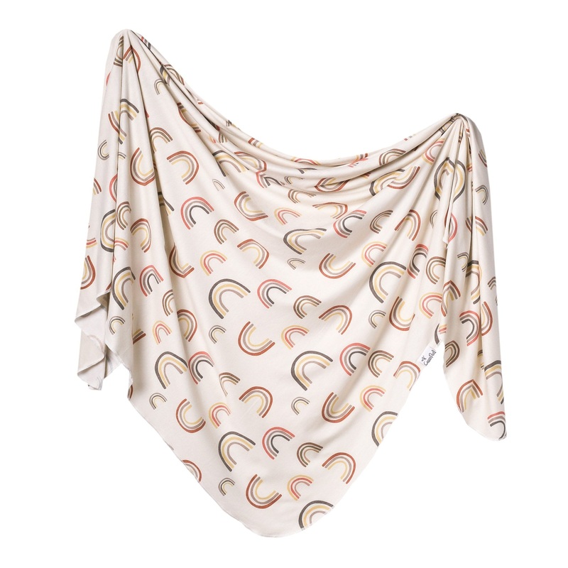 Copper Pearl Knit Swaddle Blanket | Kona