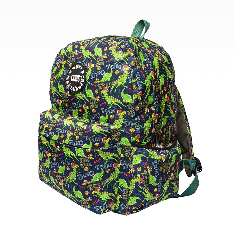 Cubs Dinosaur Backpack  Junior 16 Inch
